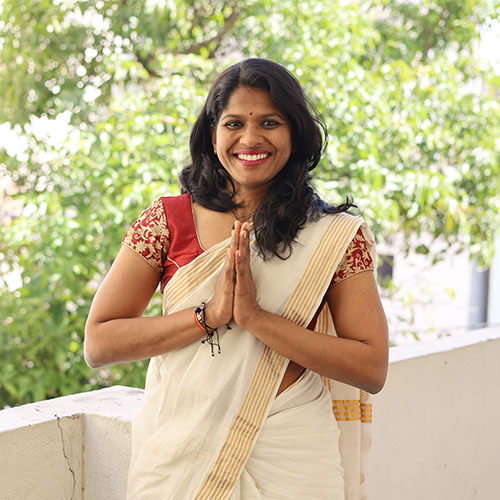 Anatomy and Pranayama teacher Anupritha ji