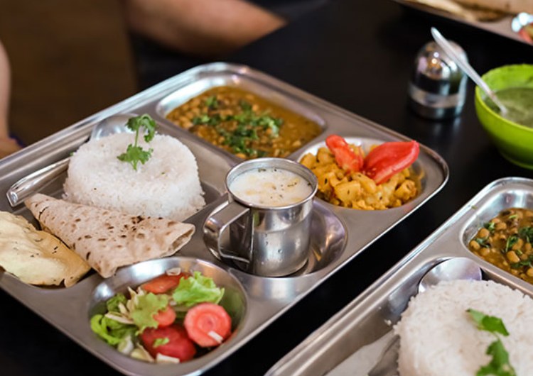 Hygienic food at Rishikesh Ashtanga Yoga School